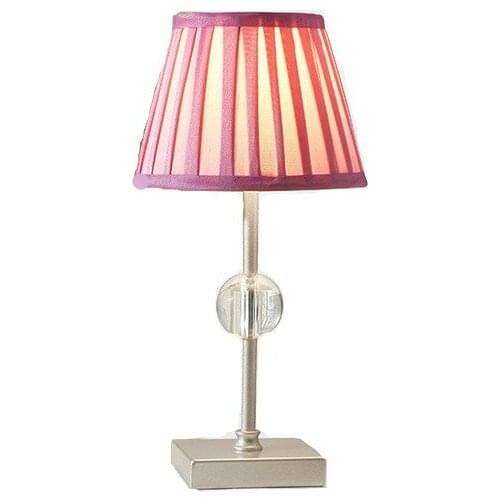 Romantic Pink Wedding Deco Crystal Fabric E27 Table Lamp For Living Room Bedroom Girls Room H 40cm 1493