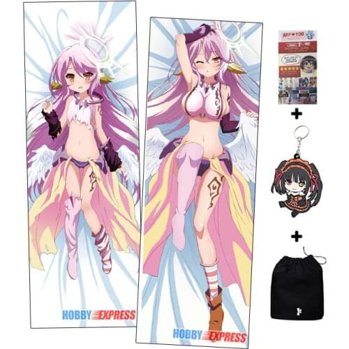 Hobby Express No Game No Life - Jibril Dakimakura Japanese Hugging Body Pillow Cover ADP77122