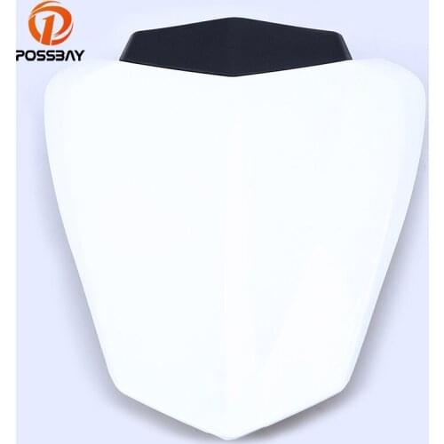 POSSBAY Motorcycle Fairing Rear Seat Cowl Cover for Yamaha YZF R1 2009 - 2014 Cafe Racer Motorcycle Rear Passenger Cushion