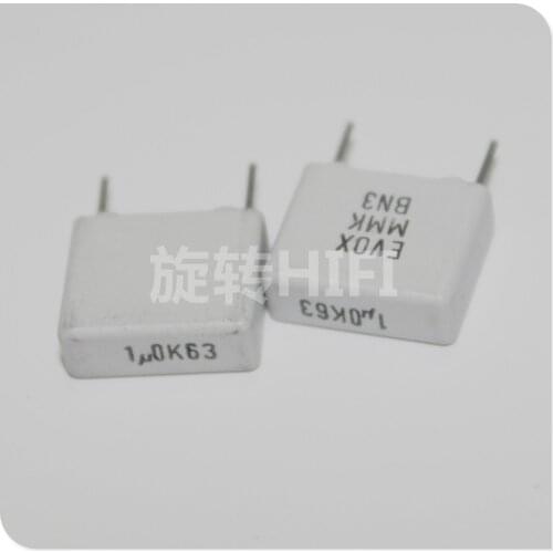 10PCS 20PCS Original mmk10 1uF 63v 105 / 63v 1.0uf coupling electrodeless film capacitor P10