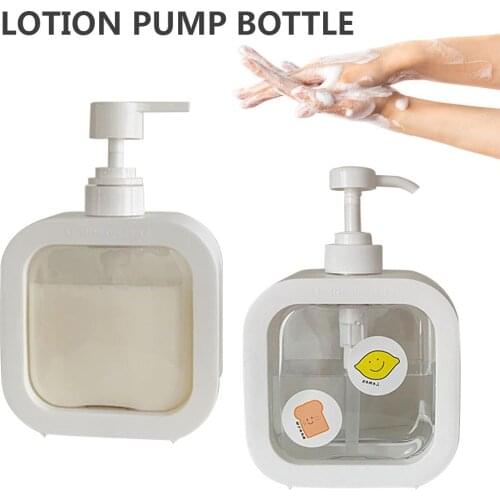 500 ML Plastic Pump Bottle Dispenser Hand Lotion Soap Dispensers For Dispensing Shampoos Skin Milk Liquid Massage For Cosmetic