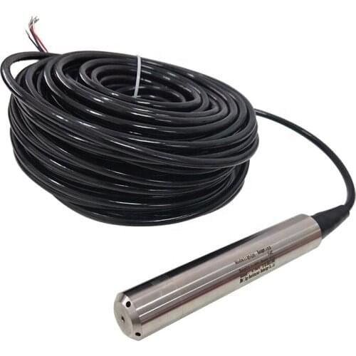 15M River Tank Underground Monitoring RS485 Modbus Output Pressure type Liquid Water Submersible Level Sensor
