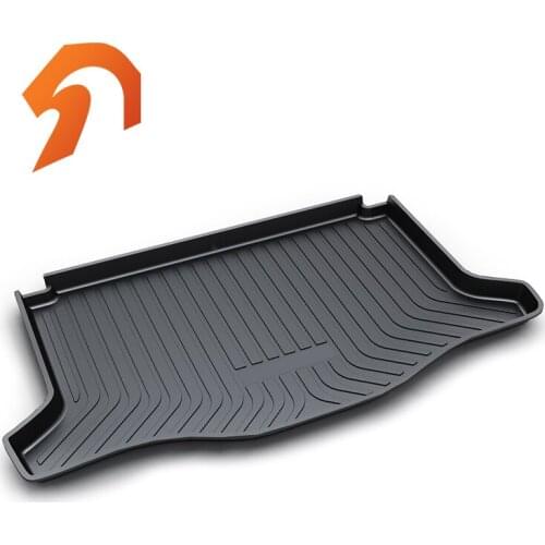 Rubber Rear Trunk Cover Cargo Liner Trunk Tray Floor Mats For Honda Honda JAZZ Carpet Liner Mats
