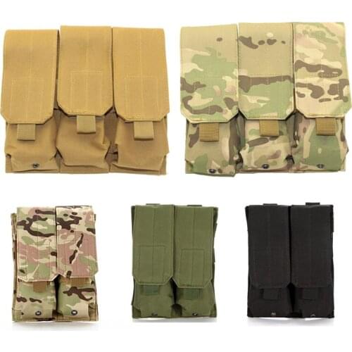 Tactical AK 47 74 Molle Magazine Pouch Bag Rifle Gun Pistol Airsoft Paintball Mag Bag Magazine Tool Bag Hunting Accessories