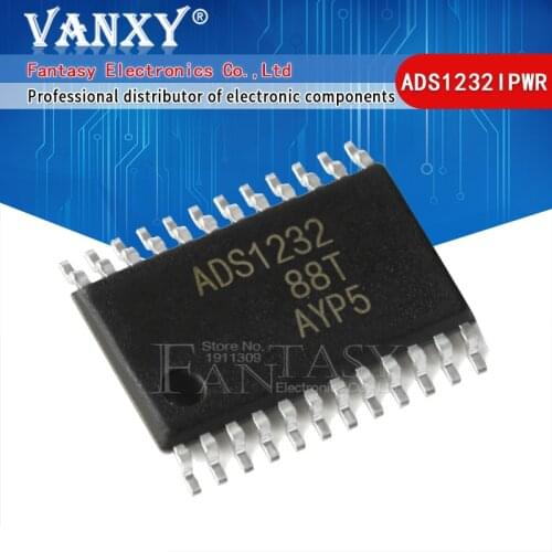 5pcs Acquisition ADC ADS1232 1232 ADS1232IPWR TSSOP24