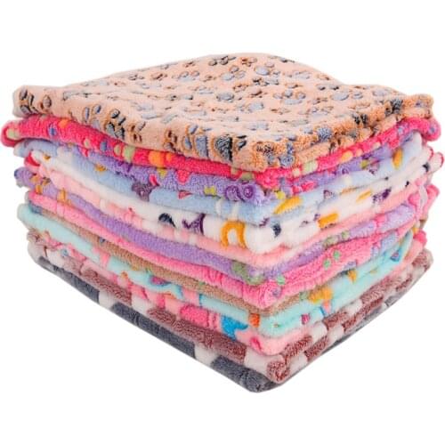 20x20CM Dropshipping Waterproof Reusable Dog Bed Mats Urine Pad Puppy Pee Fast Absorbing Rug for Pet Sleep Soft Carpet Blanket