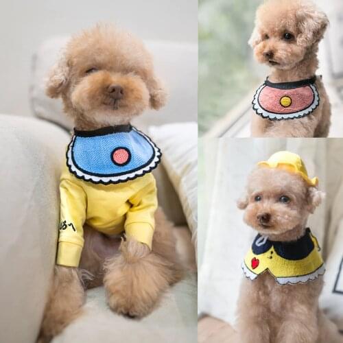 Knit Pet Dog Accessories Dogs Bibs Cat Bowtie Cachorro Bandana Pet Supplies Accessories Puppy Scarf Mascotas Perros Accesorios