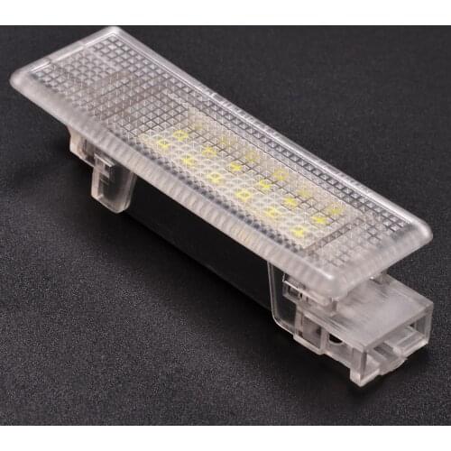 For V-W G-olf MK-5 P-assat J-etta 1Pcs DC 12V LED 3528 SMD Auto Car Trunk Luggage Light Error Free Decorative Lights