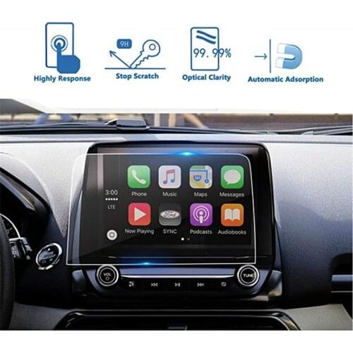 For Ford EcoSport SYNC 3 8 Inch 2018 Car Navigation Screen Protector Tempered Glass Touch Screen Protector