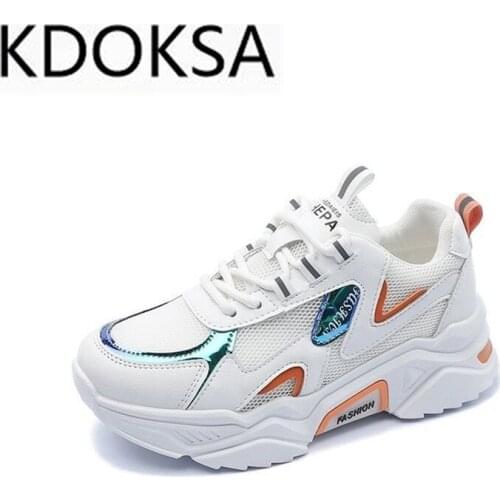Vulcanized shoes 2021 spring summer new Korean version of all-match womens shoes student casual shoes sports shoes women