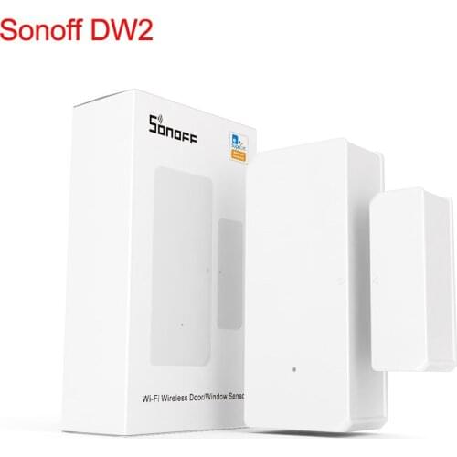 10pcs Sonoff DW2 Wireless wifi door and window sensor control smart home cross-border without network connection auto-closing