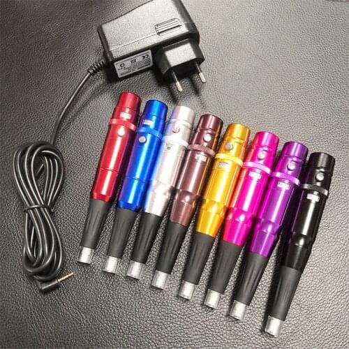 35000R/M Dermograph Tattoo Gun Rotary Eyebrow Microblading Pen Digital Permanent Makeup Machine PMU Microblading Swiss Motor Gun