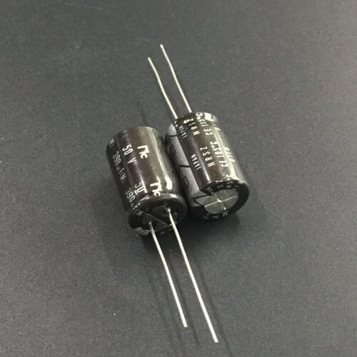 5pcs/50pcs 390uF 50V Japan NIC NRSZ Series 12.5x20mm Very Low Impedance 50V390uF Aluminum Electrolytic capacitor