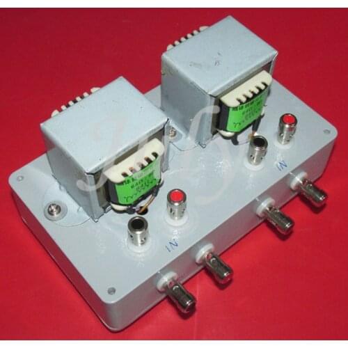 64Ω: 4Ω/8Ω/16Ω isolated power amplifier impedance tuning transformer, frequency response: 30Hz-95KHz (-3dB)