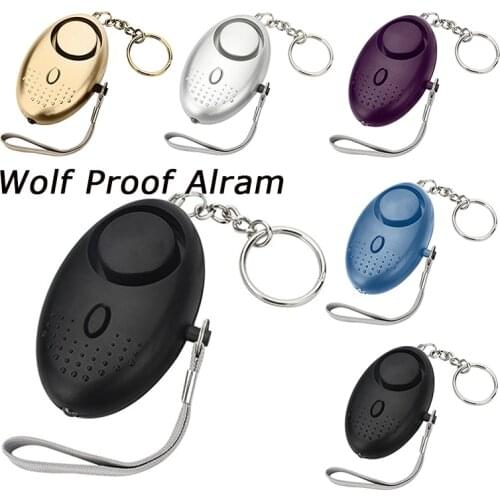 Self Defense Alarm 130dB Security Protect Alert Scream Loud Emergency Alarm Keychain Personal Safety For Women Child Elder Girl