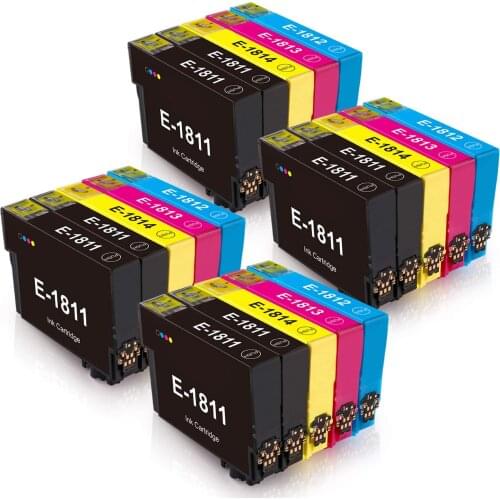 Befon 18XL Ink Cartridges Replacement for Epson 18 XL Compatible for Epson Expression Home XP-205 XP-215 XP-225 XP-305 XP-312