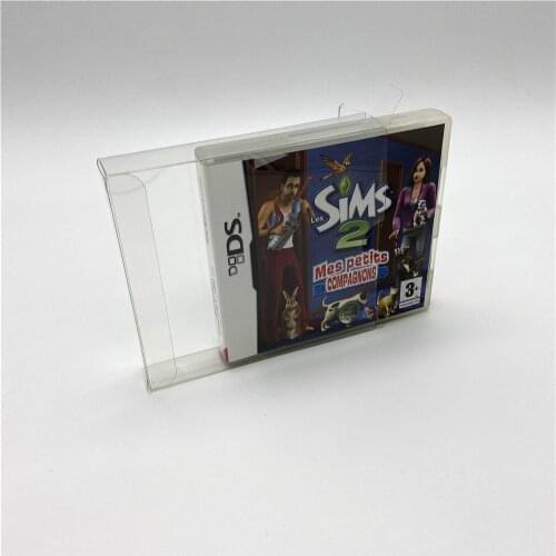 Collection box display box protection box storage box is suitable for European NDS games Nintendo Dual screen games