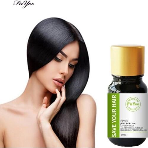 FiiYoo hair growth Essence Oil Natural Hair Loss Treatement Effective Fast Growth Hair Care (2 bottles)