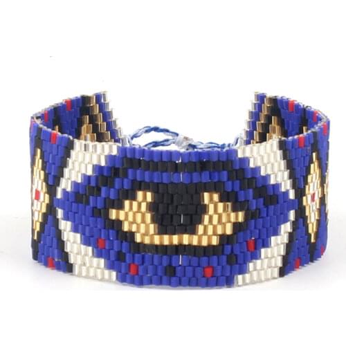 Go2boho Miyuki Beads Bracelets Turkish Evil Eye Bracelet For Women Jewelry Fashion Pulseras Mujer Moda 2019 Handmade Loom Woven