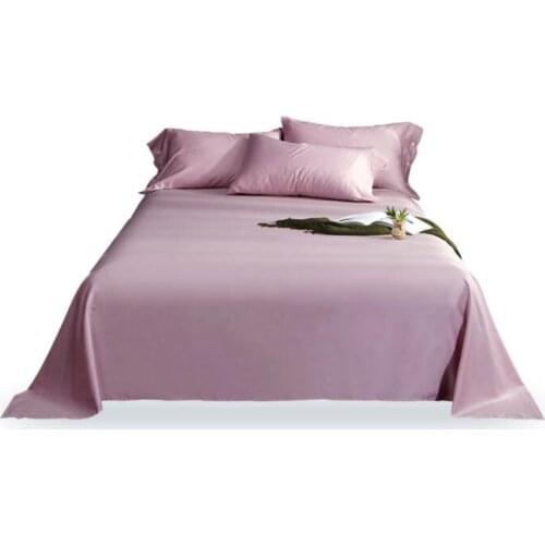 Cotton satin fabric for bedsheet 245cm x 250 cm cotton satin bedsheet,solid color bedsheet