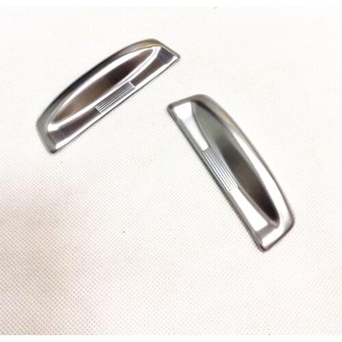 For Toyota Highlander Kluger 2014 2015 XU50 ABS Chrome Armrest Cover Storage Box Trim Switch Trims Car Auto Accessory