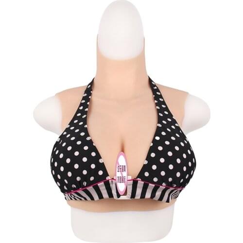 B-G Cup Silicone Solid Fake Breasts and Fake Mothers CD Cross-dressing Breast Implants