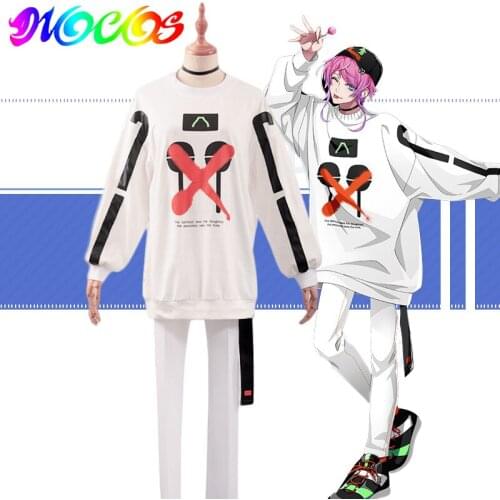 DIOCOS Division Rap Battle Hypnosis Mic DRB Amemura Ramuda Cosplay Costume Men Hoodie Outfit