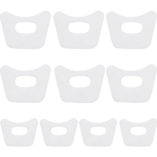 10Pcs/Pack Dental Mouth Lips Protection Pad Cold Light Teeth Whitening Disposable Anti-Drug Bibs Napkin Oral Care Tools