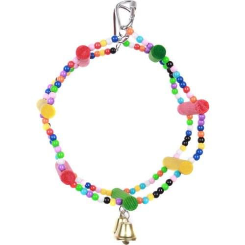 Arch climbing swing amusement wheel Large, medium and small parrot bird toy rings Parrot round swing