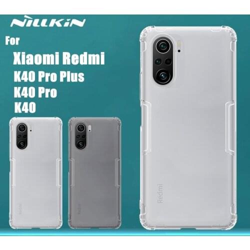 Original Nillkin TPU 0.6mm Ultra thin Phone Cases for Redmi K40/K40 Pro + Plus /Poco F3 Silicone Cover Crystal Clear Case