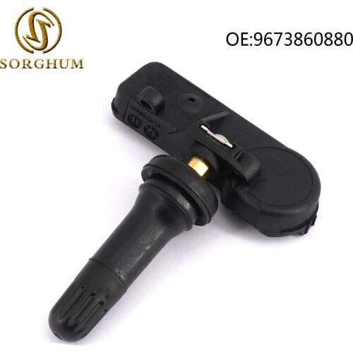TPMS Sensor Tyre Tire Pressure Monitor System 9673860880 433 MHZ For Peugeot 307 T5 308 T7 3008 T84 5008 W24 RCZ T75