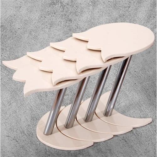 Modern 4 Pcs Lalezar Zigon coffee table-Cream coffee tables table basse furniture living room table