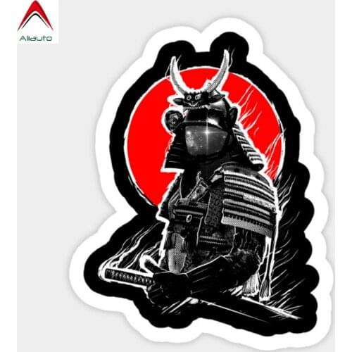 Aliauto Fashion Car Sticker Samurai Star Automobiles Accessories PVC Decal for Laptop Luggage Peugeot 308 Kia Rio Opel,14cm*12cm