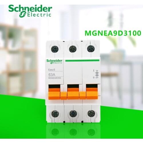 Three-phase Breaker Mini Four-wire Miniature Isolated Air Switch Breaker EA9D-INT125 3P 100A Easy 9 MGNEA9D3100 400VAC