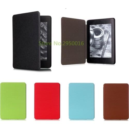 Smart Magnetic Case for Amazon Kindle Paperwhite 4 Coque Ultra Slim e-Books Protective Cover with Auto Wake/Sleep 10 Colors C26