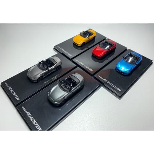 1:64 Scale Alloy Die-casting Car Model MX-5 Convertible Sports Car Model Scene Layout Decoration Collection Decoration Toys