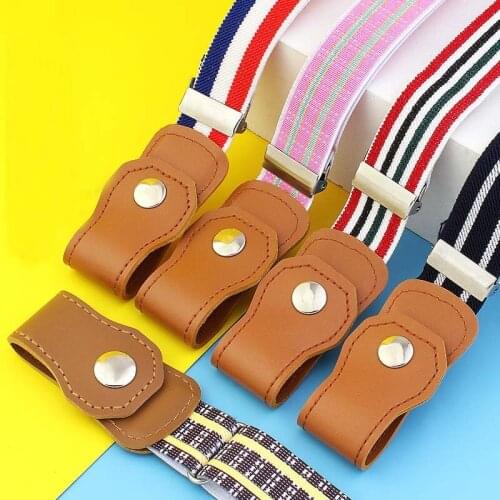 1Pcs/lot Lazy invisible seamless elastic pants new adjustable non-perforated elastic belt childrens belt C184