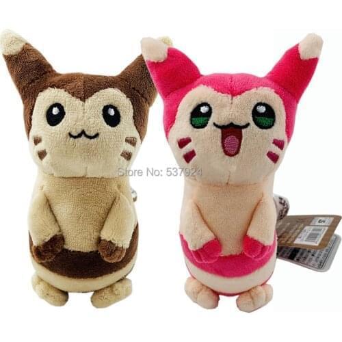 New 10Pcs Fit Shiny Fur 6" 15CM Plush Doll