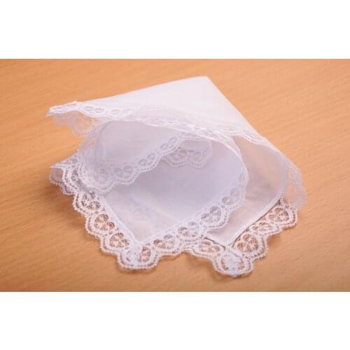 12pcs DIY handmade graffiti handkerchief Personalized white lace handkerchief, woman wedding gifts squares Cotton Handkerchiefs