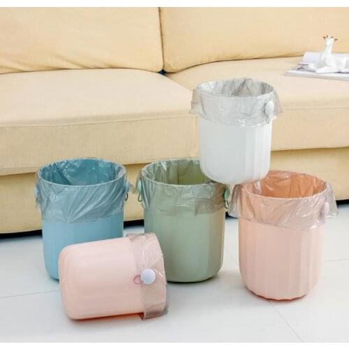 2pcs Universal Trash Bag Fixed Clip Waste Bin Magnetic Fixation Clip Garbage Can Lock Fixing Clips Garbage Bag Slip-Proof Clamp