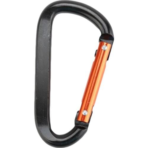 Aluminum alloy Outdoor Carabiner Clip Safety Buckle Carabiner Clasp Outdoor D Shaped Hook Keychain Portable Balance