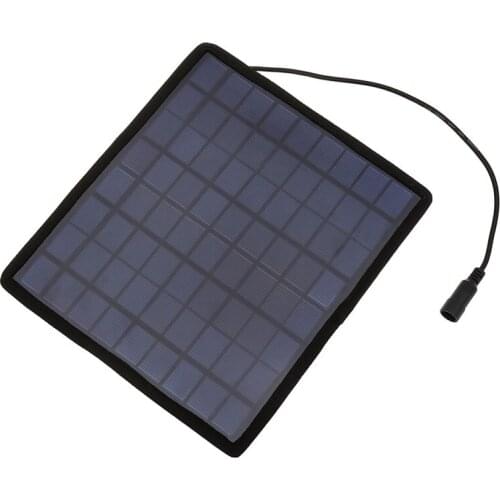 BUHESHUI 5.5W 18V Solar charger Solar battery Charger For Car/Moto Powe Polycrystalline 18V Solar Panel Free shipping