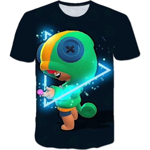 4T - 14T Children Clothing Stars T Shirt Summer Breathable Baby Boys Clothes Kids Girls Novelty Cool 3D Short Sleeve T-shirt