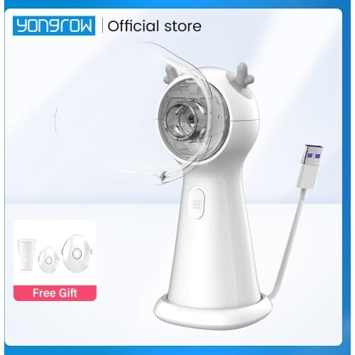 Yongrow Newest N4 Medical Cartoons Portable Nebulizer Inhaler nebulizer for Children Adult Mini Atomizer Health Care nebulizador