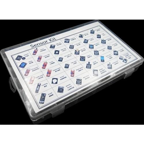 37 IN 1 SENSOR KITS FOR HIGH-QUALITY For Starters New (Works with Official for Boards)with box D