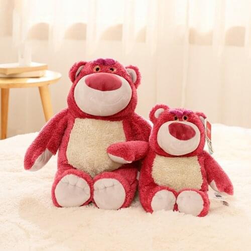 Strawberry Bear Doll Disney Plush Toy Sleeping Pillow Doll Toy Story Mania A Birthday Present For A Friend A Gift For A Girl
