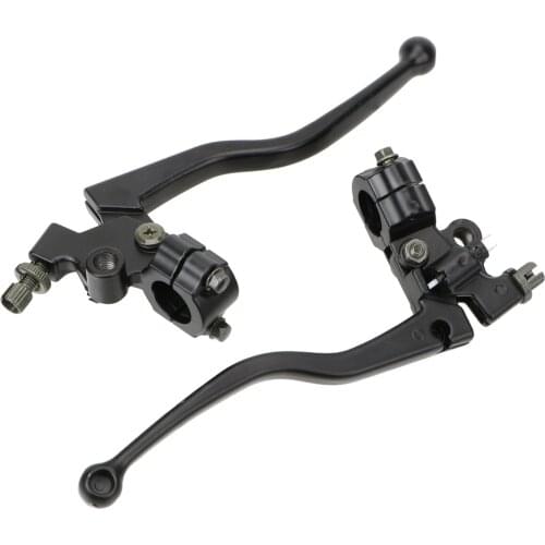 LEEPEE Motorcycle Brake Clutch Levers Front Left and Right 1 Pair Brake 22mm Handlebar Clutch Lever Cable Front Brake