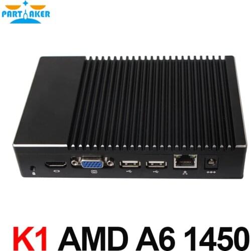 Mini PC Windows 10 Linux A6-1450 Quad Core GPU Radeon HD 8250 Smart Kit Pocket PC HTPC HDMI VGA Support PXE boot/Wake-on Lan