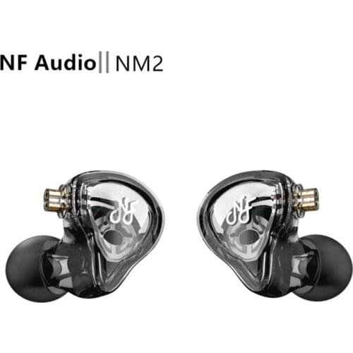 NF Audio NM2 In-ear Monitor Dual Cavity Dynamic Earphone with Adaper(6.35 to 3.5) 2 Pin 0.78mm Detachable Cable