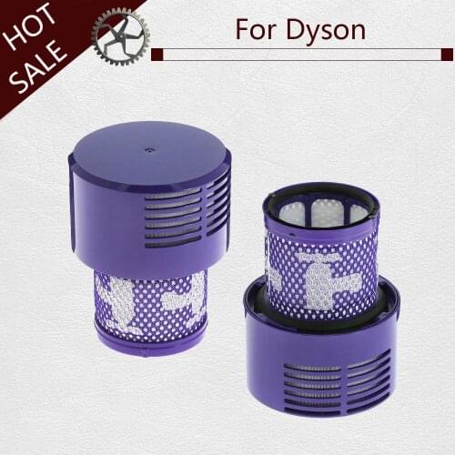 Washable Big Filter Unit For Dyson V10 Sv12 Cyclone Animal Absolute Total Clean Cordless Vacuum Cleaner, Replace Filter